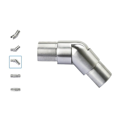 316 stainless steel adjustable handrail elbow