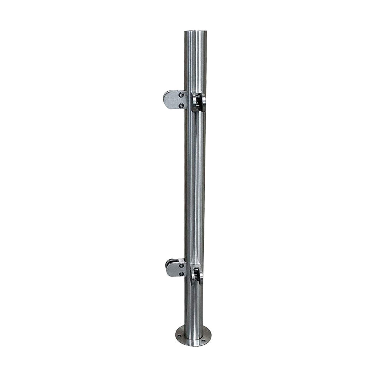 316 stainless steel handrail balustrade angle post with clamps