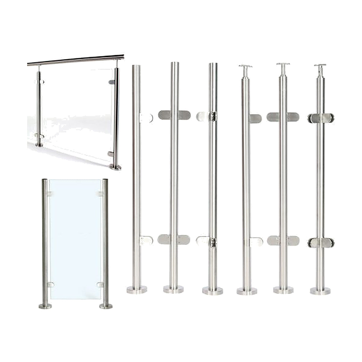 316 handrail balustrade post system layout