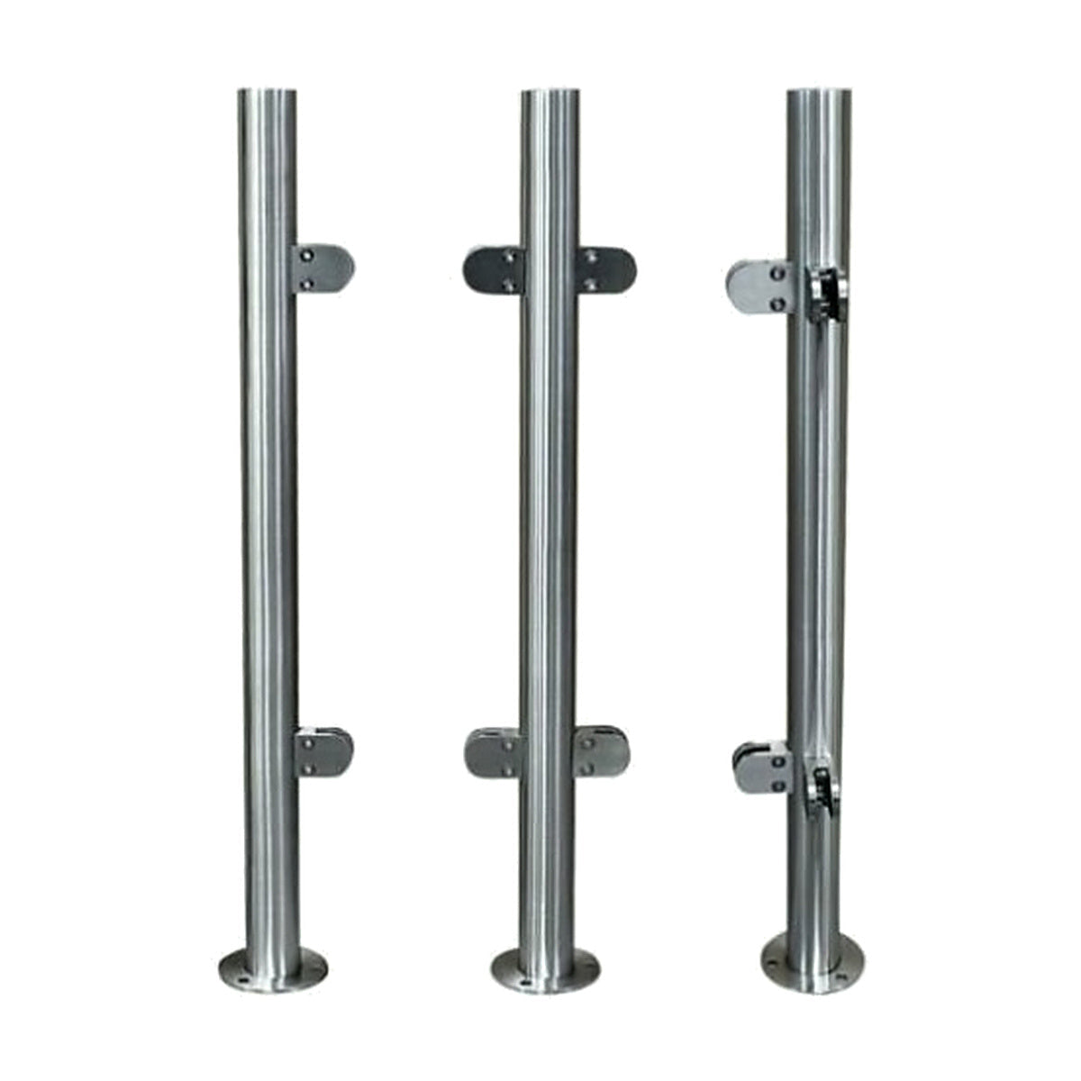 316 stainless steel balustrade post range, no handrail system