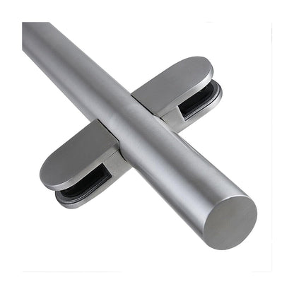316 stainless steel balustrade centre post with four glass clamps
