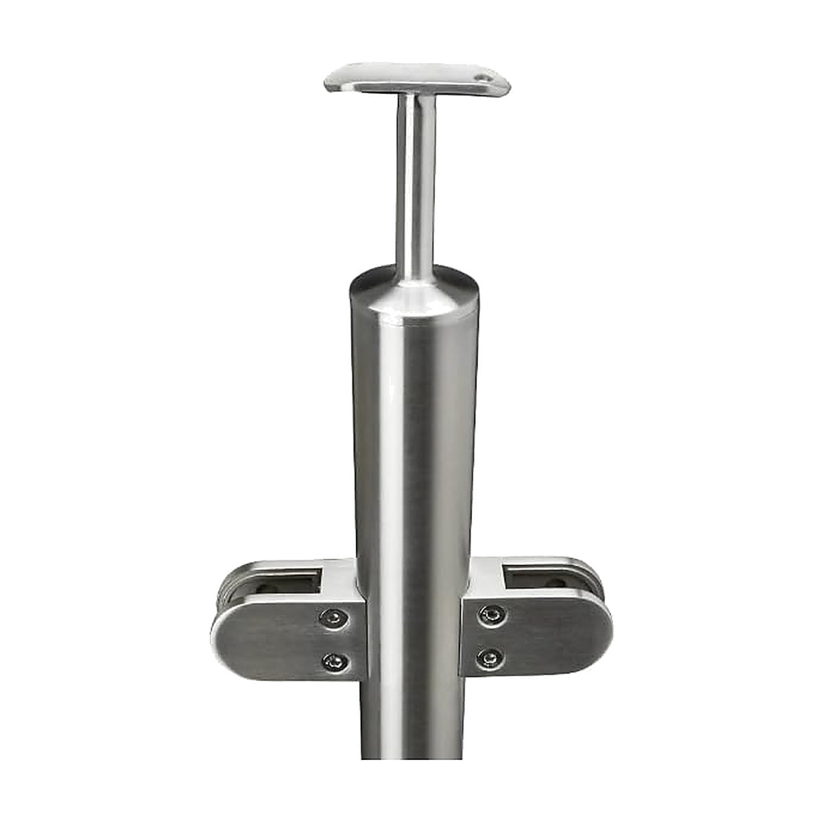 316 stainless steel straight top spigot for handrail