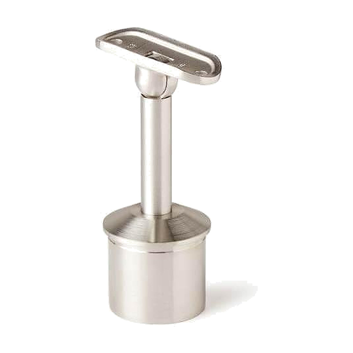 316 stainless steel straight top spigot for handrail