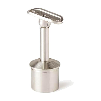 316 stainless steel straight top spigot for handrail